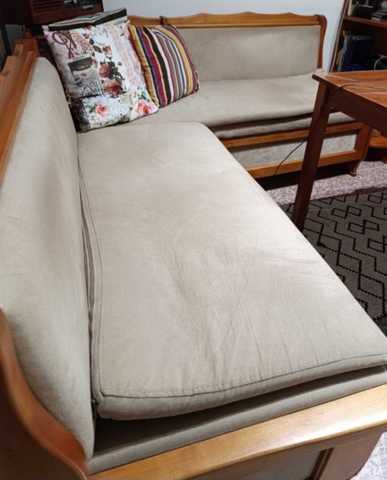 Кухненски диван масивно дърво