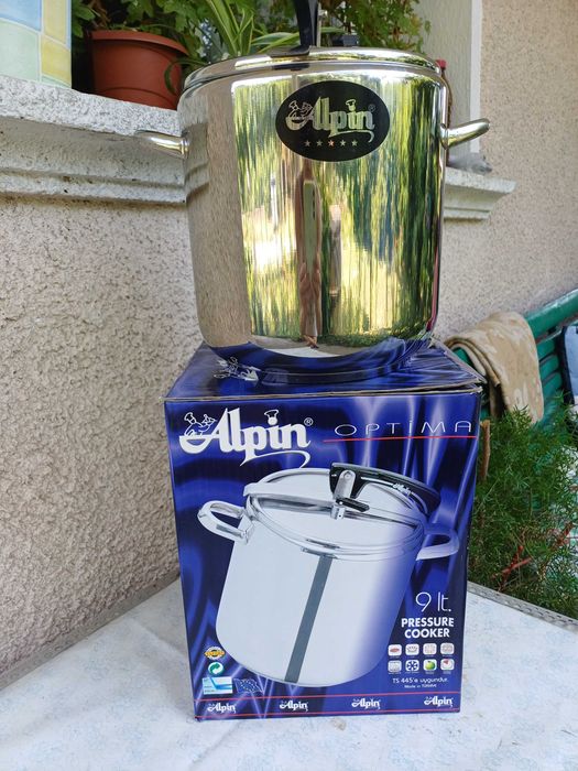 Нова тенджера под налягане Alpin Optima 9 l