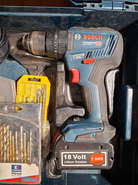Bosch GSB 18v 55 винтоверт