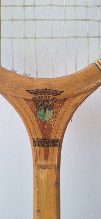 Ретро винтич дървена тенис ракета Artis