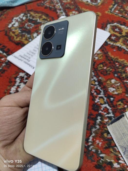 Vivo Y35 holati ideal 128 talik abmen bar