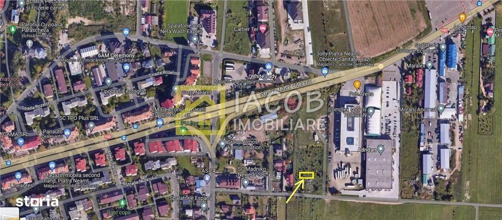 Teren intravilan, strada Fermelor (Pietricica), Piatra Neamt