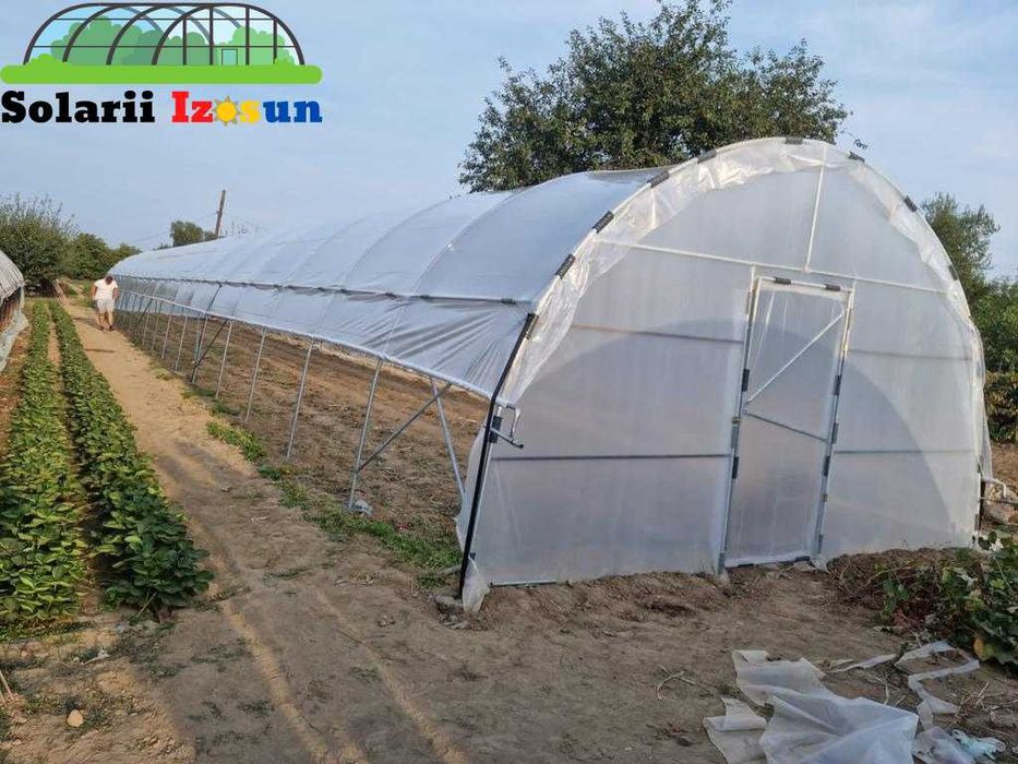 Solarii pentru gradina din teava galvanizata  Sere IZOSUN