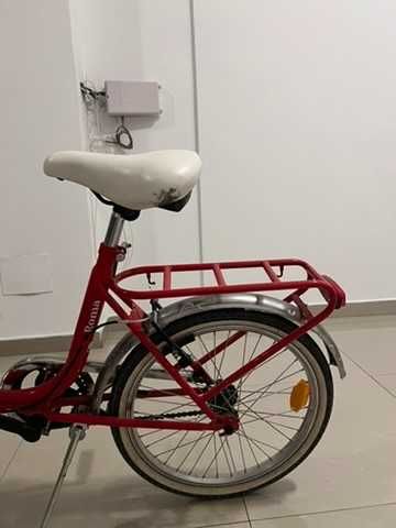 Bicicletă pliabilă Bottari Roma – Pliabilă, roșie, stare foarte bună