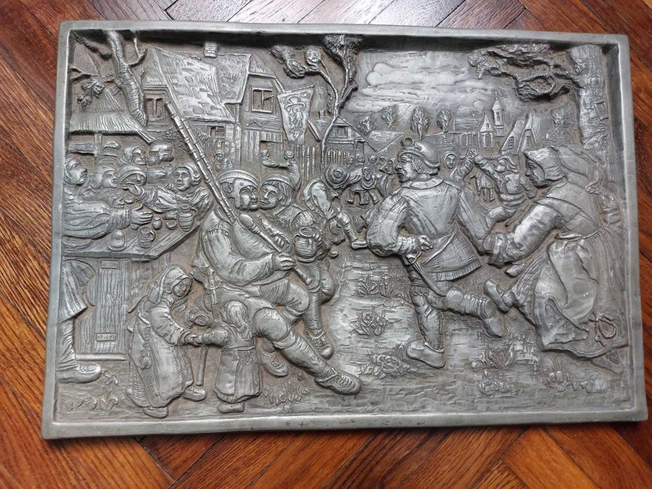 Sculptura Chineza Deosebita Bronze Yuanbao Sika! Foarte Rar!