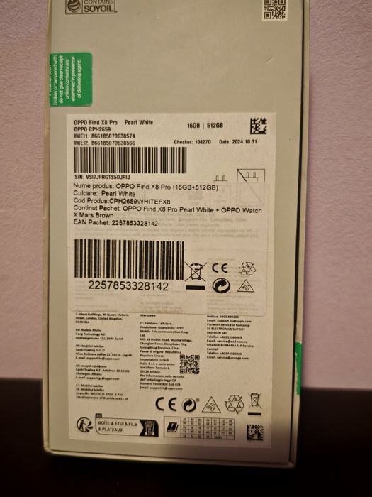 Oppo X8 Pro cu garantie