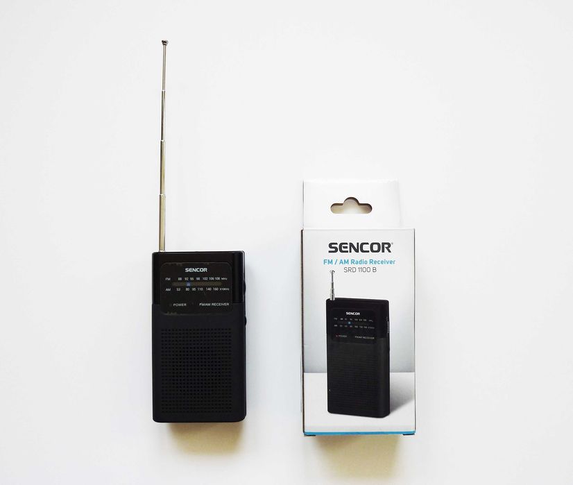 Радиоприемник Sencor SRD 1100 B (Мини радио)