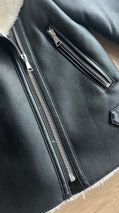 double-faced jacket Zara 8-9 (134) ca nou