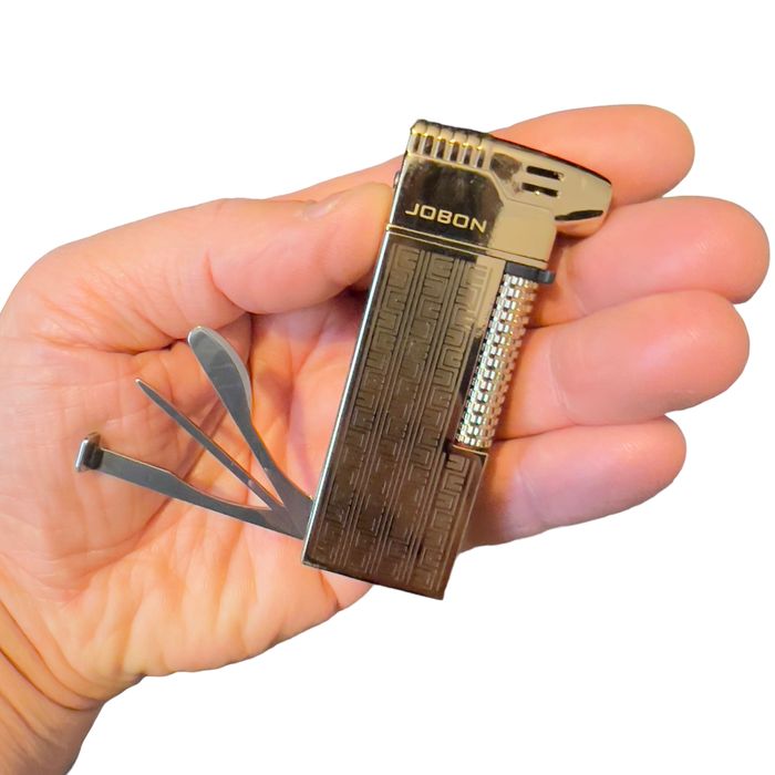 JOBON запалка за лула вградени инструменти почистване зареждане