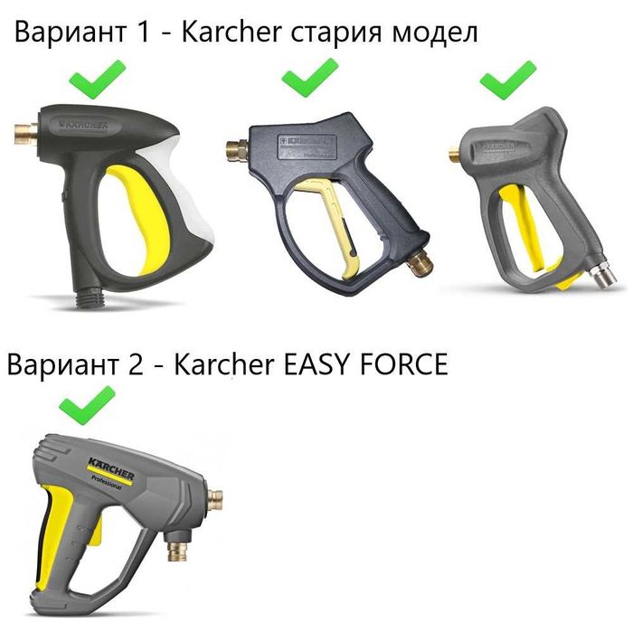 Aдаптер за бърза връзка M22 – Quick Connect Kit за водоструйка