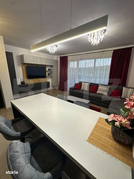 Apartament cu 3 camere, parcare, terasa, mobilat lux, Grand Park Resid — fotografia 3