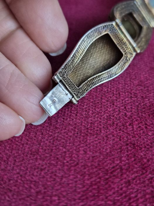 Сребърна гривна Стар Китай