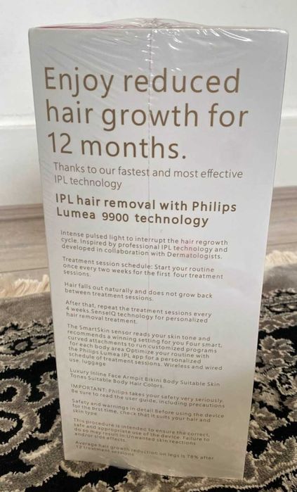 Фотоепилатор Philips Lumea 9900