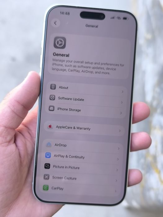 Iphone 17 pro max 256