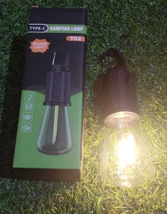 Къмпинг комплект за четирима + Голям цветен хамак с  цветни шарки