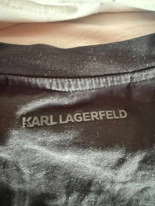 Оригинална тениска Karl Lagerfeld L – почти нова
