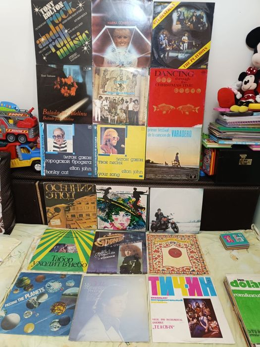 Discuri vinil muzică ușoară străină