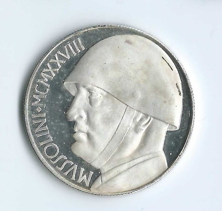 Monede fanteziste Benito Mussolini 1928 si 1943
