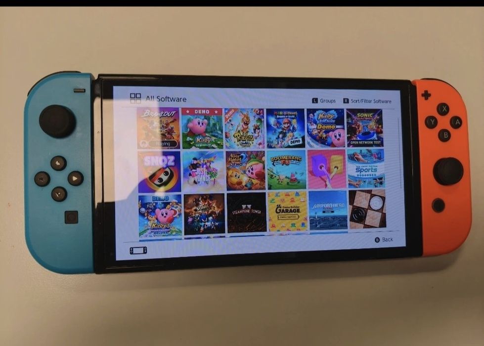 Nintendo Switch Oled, garantie si Nintendo Sports