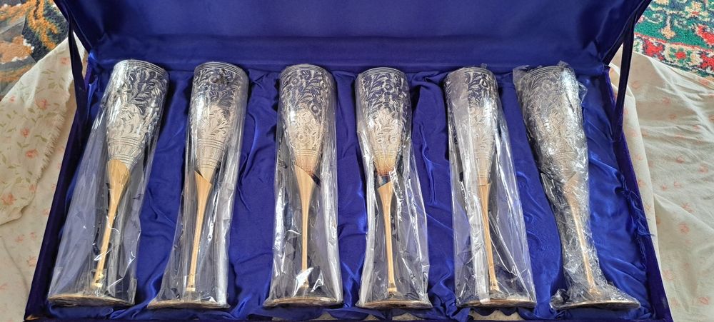 Бакал из серебром