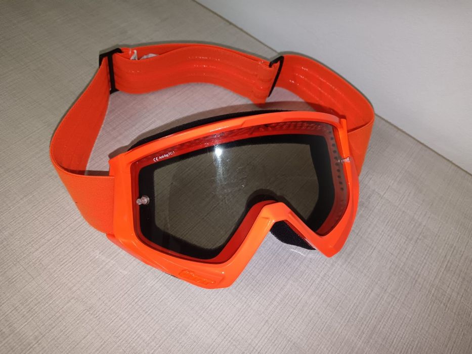 Ochelari Motocross / Enduro / ATV - Portocaliu Neon