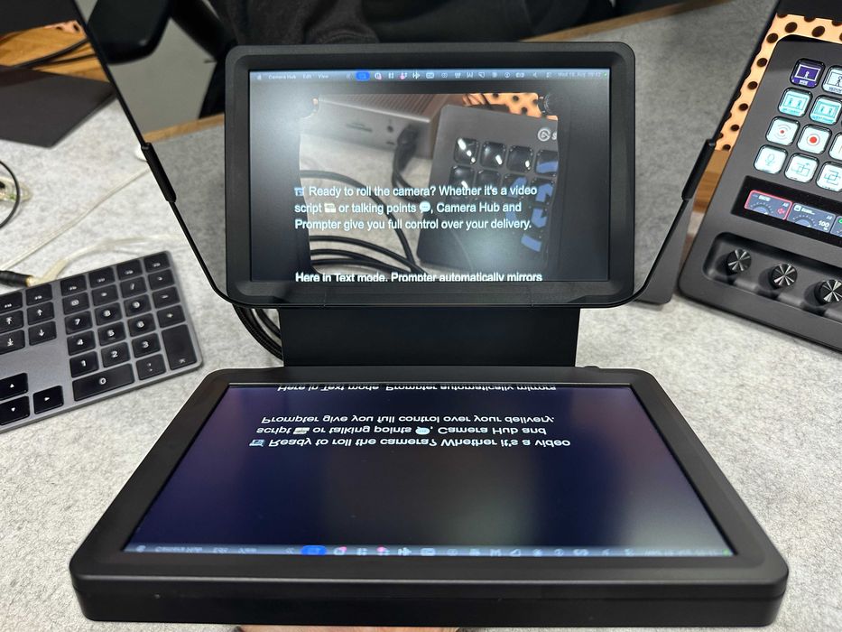 Elgato Prompter - teleprompter 9 inch, functional, toate accesoriile