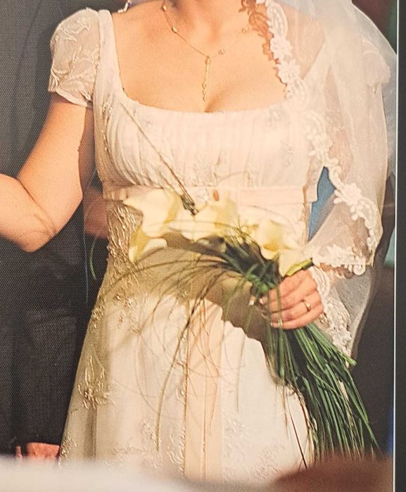 Rochie de mireasă Pronovias,  2022, culoare Ivory,  masura S.