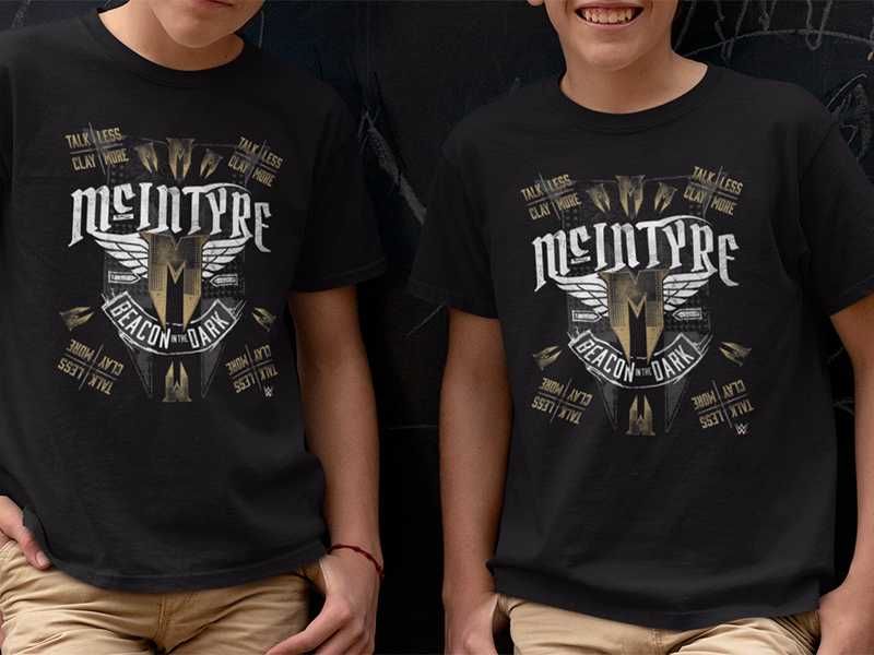 Тениска WWE кеч Drew McIntyre 8 модела