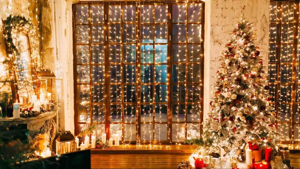 Гирлянды на Новый Год