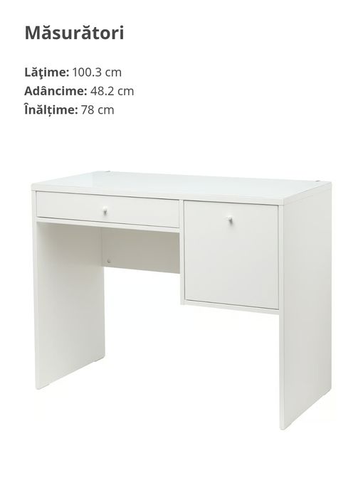Impecabilă! Vând birou/ măsuţă de toaletă- Ikea Syvde