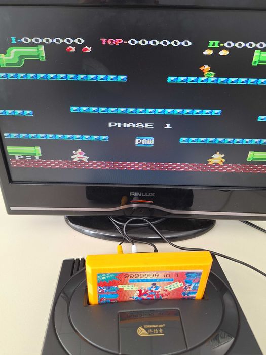 Olympic 9999999 in 1, caseta discheta clasica cu joc pentru consola TV