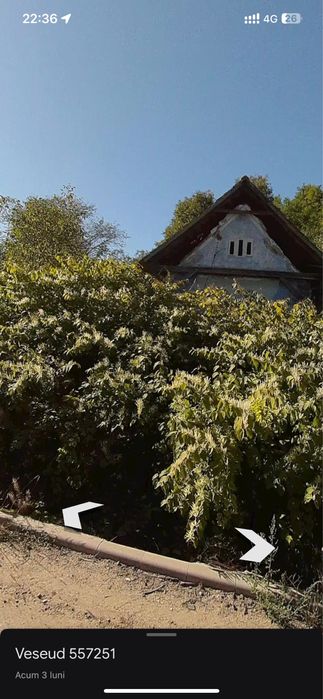 Teren Veseut, Slimnic 641 mp + utilitati + şură