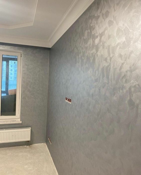 Мокрый шелк Леонардо Покраска Молдинг