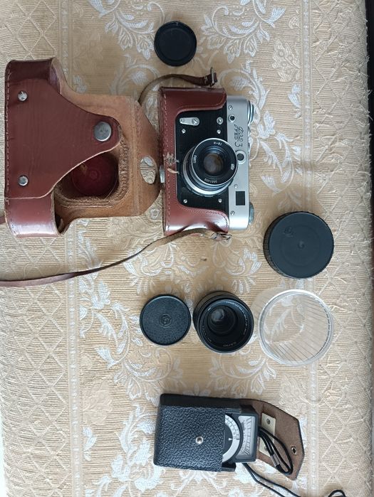 Советский фотоаппарат ФЭД-3