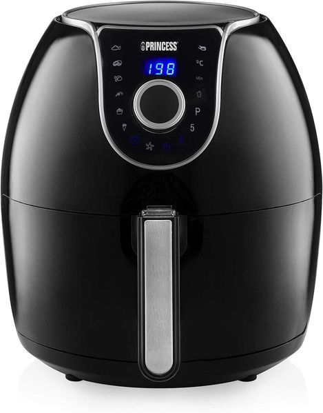 ПРОМО 2г Гаранция Фритюрник с Горещ Въздух Еър Фраер PRINCESS XXL 5.2L