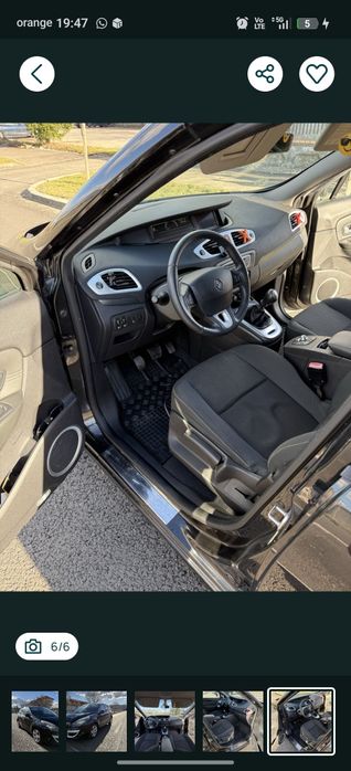 Renault scenic an 2009