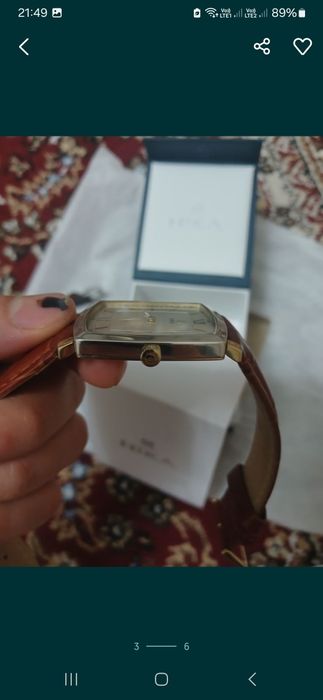 Ювелирные часы от производства Ника