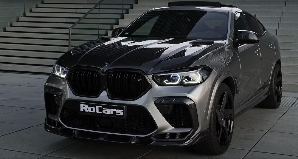 Pachet complet carbon BMW X6 X6M F96 2019-2025 larte replica