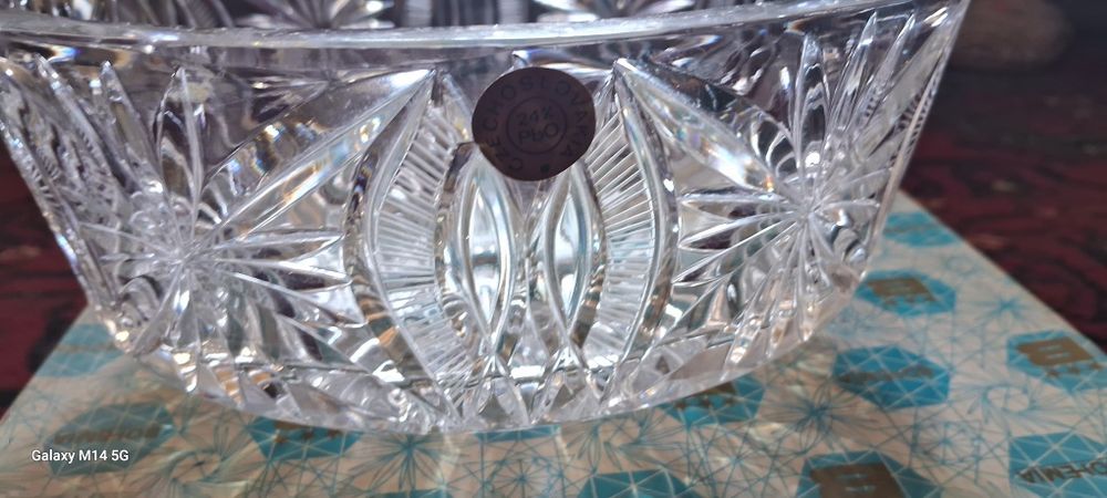 Новая хрусталь Богемия Чехия Оригинал