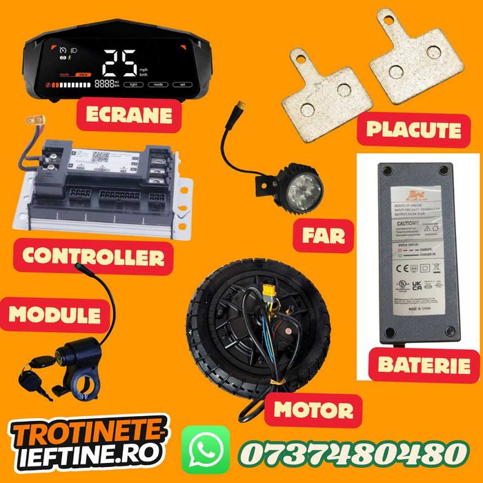 Anvelopă Plină 10x2.75 Offroad pentru Trotinetă Electrică