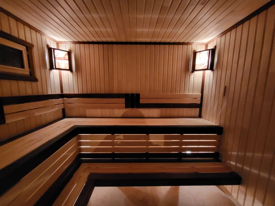 Отделка монтаж саун бань