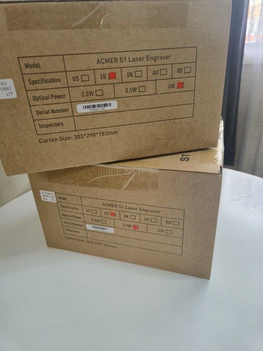 Промо Цена! Високопрецизна лазерна машина за рязане и гравиране Acmer