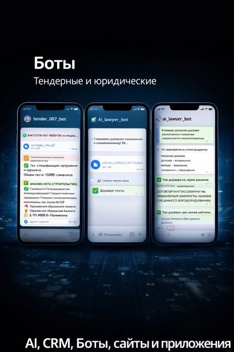 Сайты, СРМ, ИИ агенты.