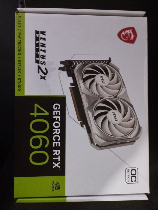 MSI RTX 4060 8gb память самсунг