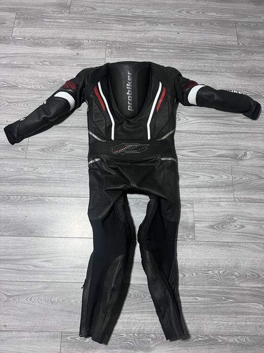 Combinezon moto piele Probiker 1 piesă | Mărimea 48 | Protecții | Stare excelentă