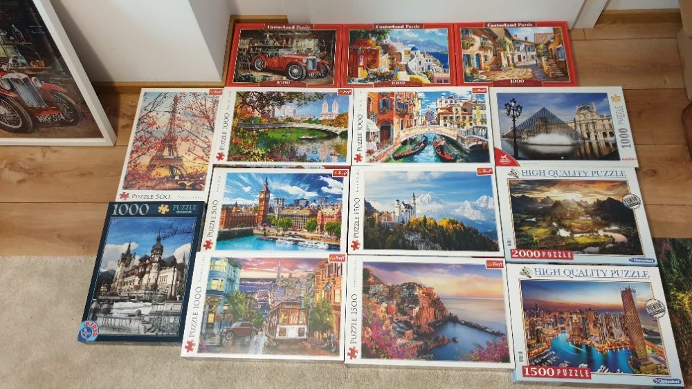 Puzzle uri inramate ideale pentru cadou