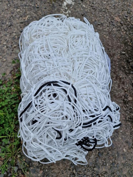 Plase / plasa pentru porți de fotbal 7.5 x 2.5 x 2.5