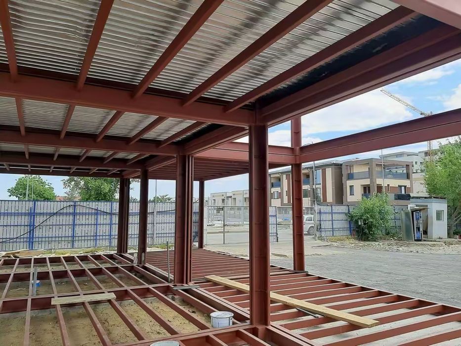 Container premium cu riflaj de lemn container tip terasa spalatori aut