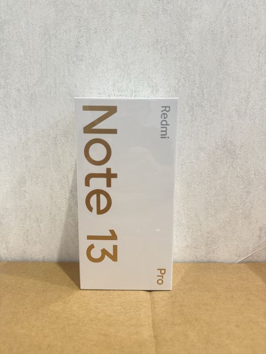 Xiaomi Redmi Note 13 Pro 5G 8/256 Black новый, оригинал, гарантия 1год