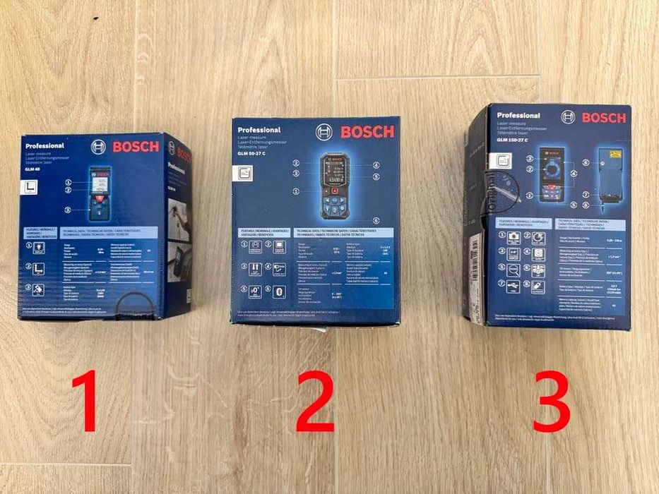 Лазерна ролетка BOSCH GLM 50 - 27 C / BOSCH GLM 150 - 27C